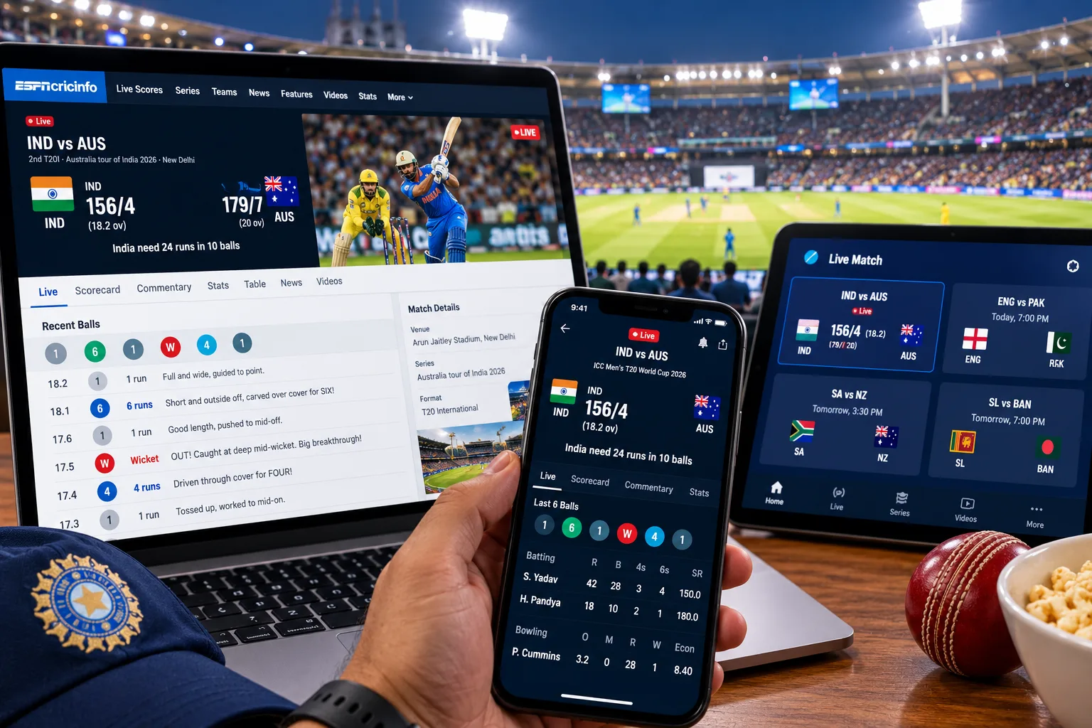 How to Follow Live Cricket Scores Online in 2026